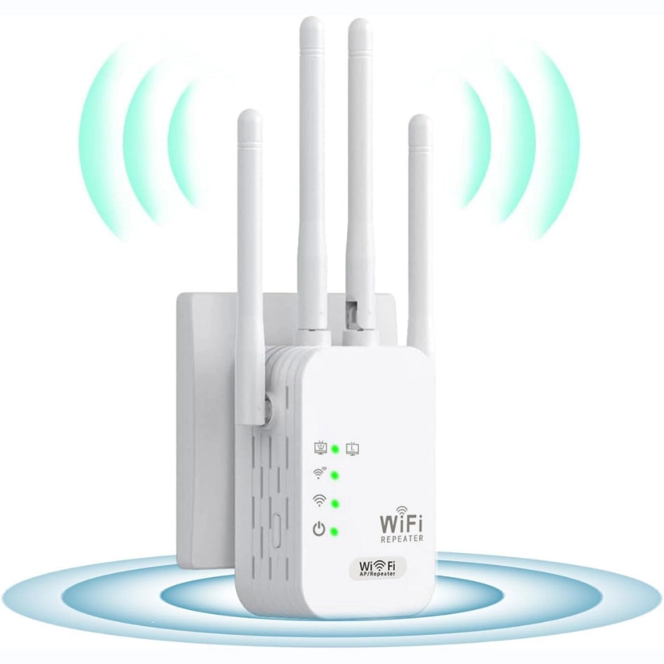 Router - repetidor wifi de 4 antenas