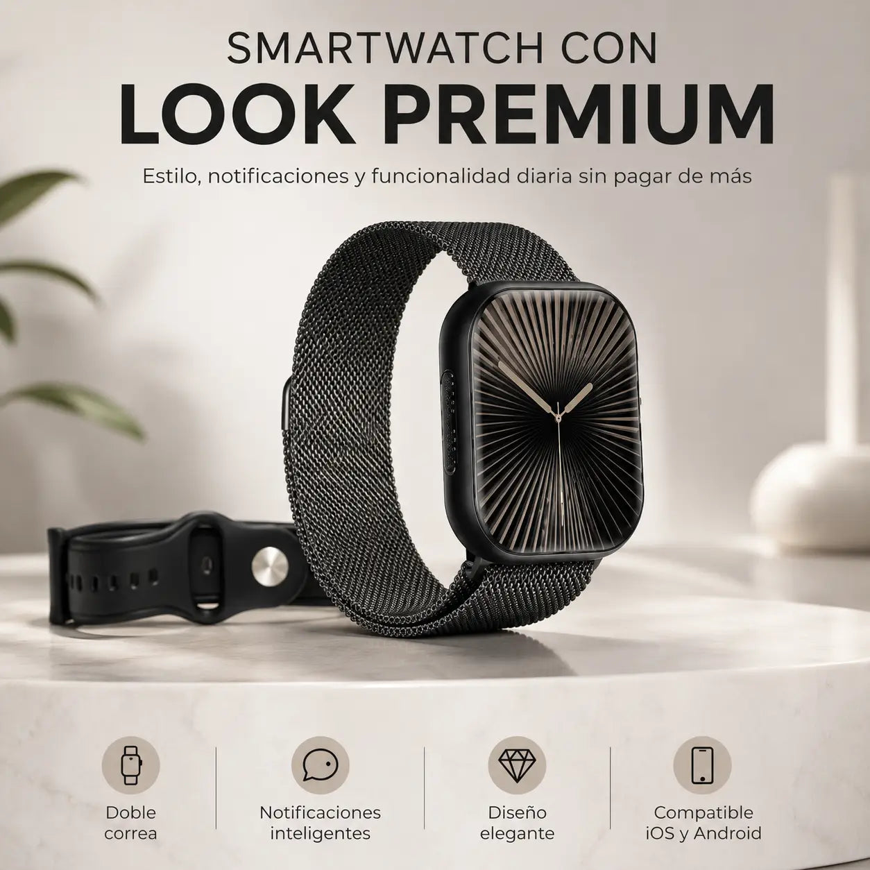 Smartwatch Series 10 / SW-11 con doble correa