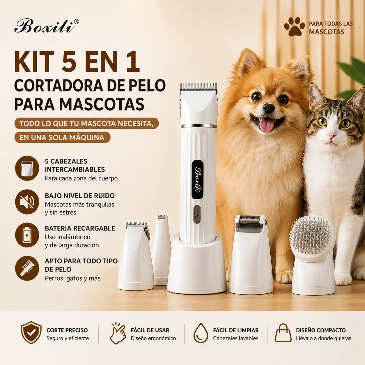 MAQUINA GROOMING MASCOSTAS PRO