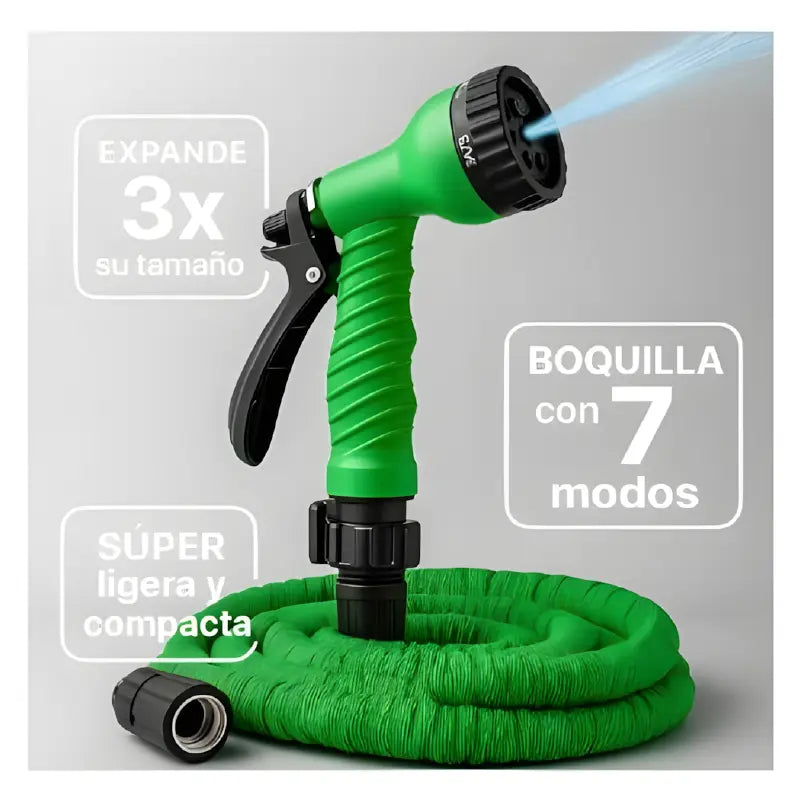 MANGUERA EXPANDIBLE 7.5M | Manguera Mágica Expandible 7 en 1🌟