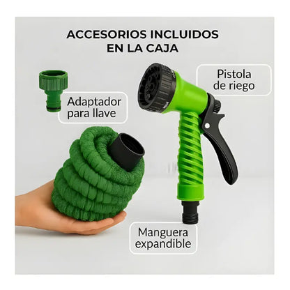 MANGUERA EXPANDIBLE 7.5M | Manguera Mágica Expandible 7 en 1🌟
