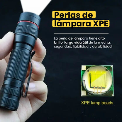 LINTERNA PRO X900 – Iluminación total en segundos, en cualquier situación 🔦