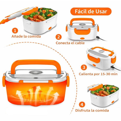 Lonchera Eléctrica — tu almuerzo caliente, sin filas y sin microondas