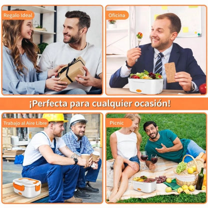 Lonchera Eléctrica — tu almuerzo caliente, sin filas y sin microondas