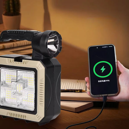 LINTERNA LAMPARA SOLAR | Kit Solar Camping Multifuncional🔦