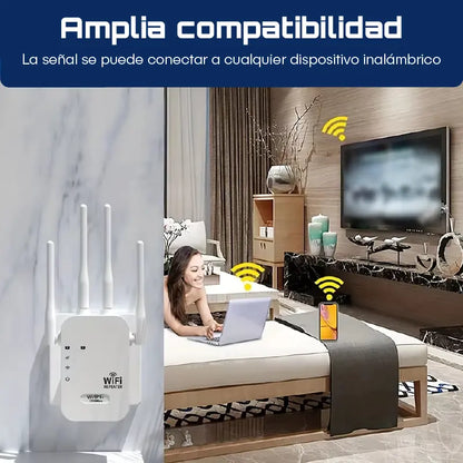 PIX-LINK 2800M – Amplificá tu señal WiFi en cada rincón de tu casa 🌐