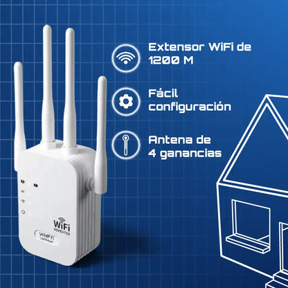PIX-LINK 2800M – Amplificá tu señal WiFi en cada rincón de tu casa 🌐