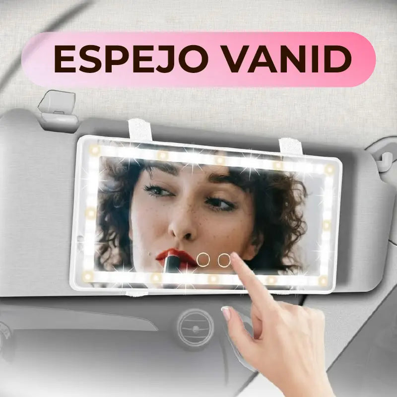 ESPEJO VANID MY269 | Tu maquillaje perfecto, incluso dentro del carro💄