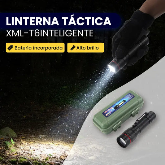 LINTERNA PRO X900 – Iluminación total en segundos, en cualquier situación 🔦