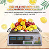 BÁSCULA DIGITAL de 40kg, pantalla de doble cara⚖️