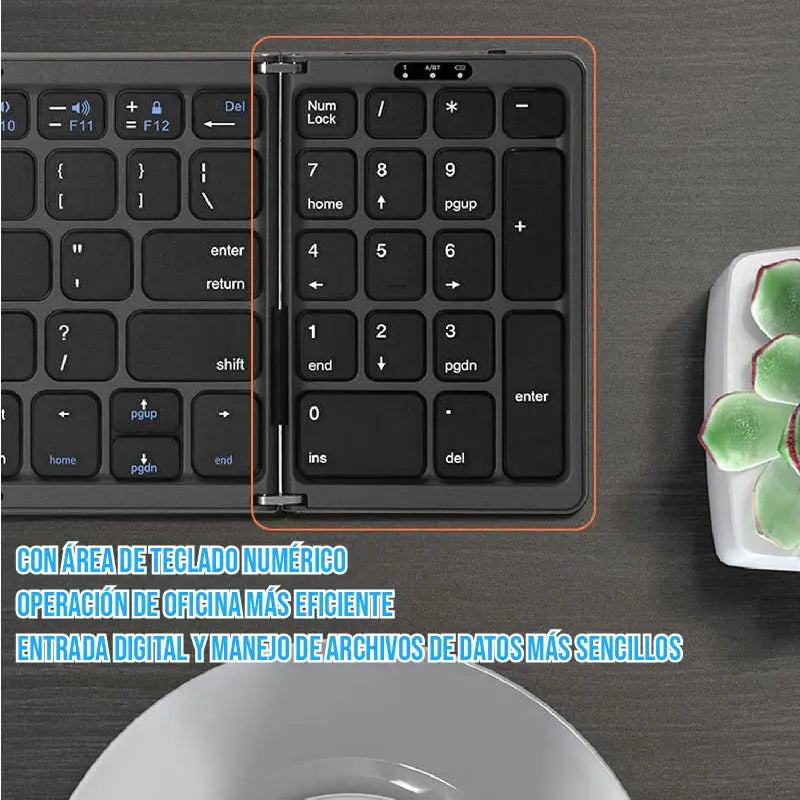 TECLADO PLEGABLE ALFA-NUMERICO