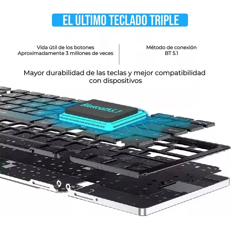 TECLADO PLEGABLE ALFA-NUMERICO
