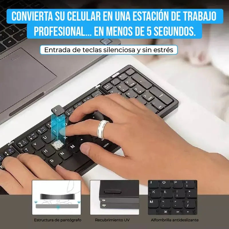TECLADO PLEGABLE ALFA-NUMERICO