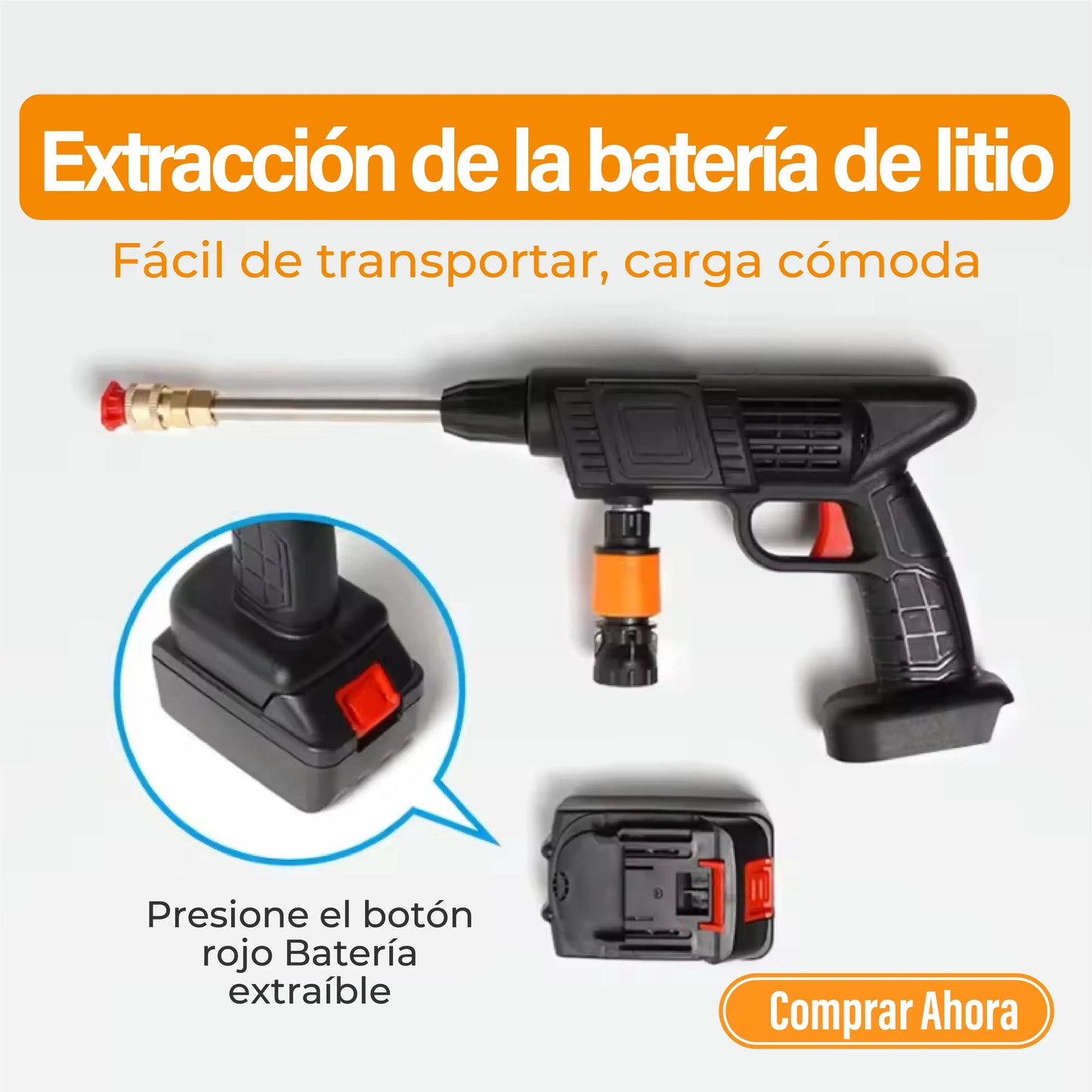 ¡La Hidrolavadora Inalámbrica QUE TRANSFORMA TU LIMPIEZA! 🚗💦