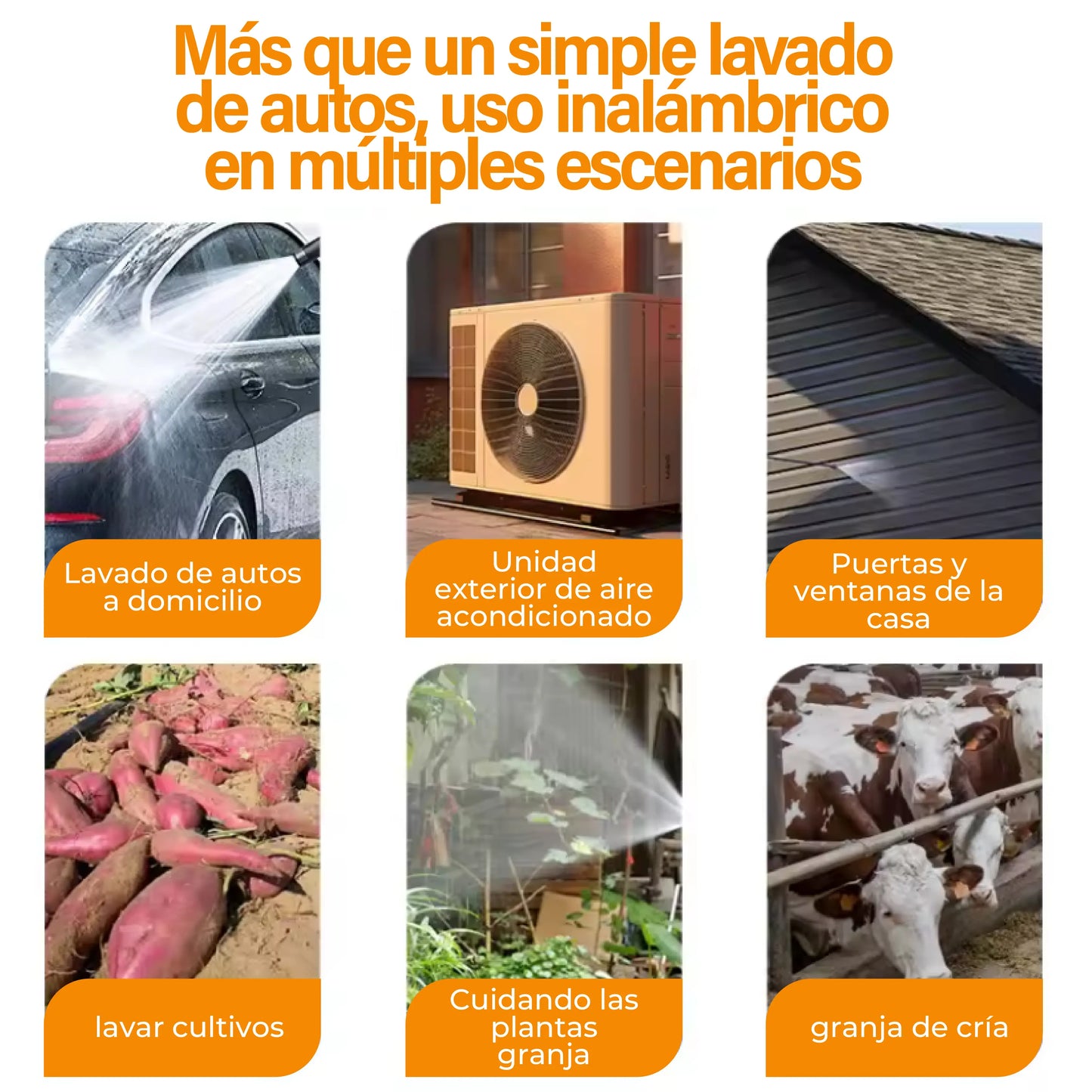 ¡La Hidrolavadora Inalámbrica QUE TRANSFORMA TU LIMPIEZA! 🚗💦